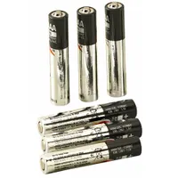 Battery: AAAA, Premium, Alkaline, 1.5V DC, Stylus, 6 PK (MPN 65030)