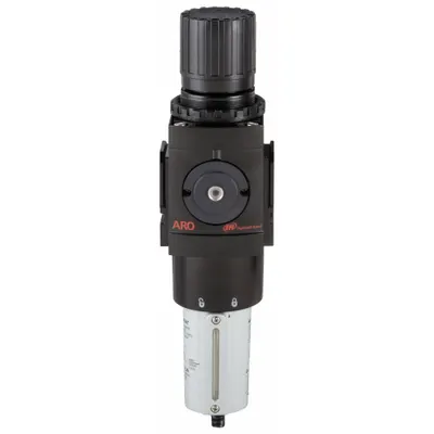 ARO Filter-Regulator: 3000 Series, 3/4 in NPT, 236 cfm, 5 micron, 0 psi to 140 psi - ARO FRL Air Filter/Regulators