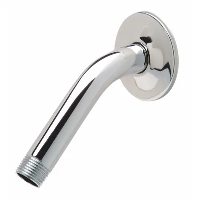 ZURN Z7000-A1 Flanged Shower Arm, Brass, Nickel Chrome Plated, NPT Connection - Flanged Shower Arms
