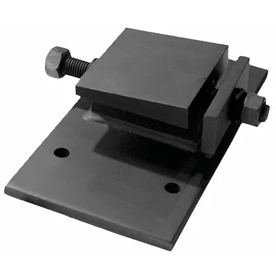 VIBCO Vibrator Mounting Bracket: VMW-2, 4P-350/Railroad Wedge For 2P-200 - Flat Plate Mounting Brackets