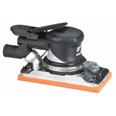 DYNABRADE Air Sheet Sander: Orbital, 0.28 hp, 18 cfm, Central Vacuum - Sheet Sanders