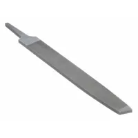 Mill File: Rectangular, Second Cut, 8 in Lg without Tang, 13/16 in Wd, 5/32 in Thick, 4 Cut Edges