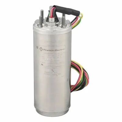 LITTLE GIANT Submersible Pump Motor, 1/2 hp, 230V AC, 3-Wire, Nitrile Rubber - Motors for Submersible Deep Well Pumps