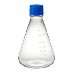 PETG Erlenmeyer Flask, 1,000 mL, Sterile, F4063-F
