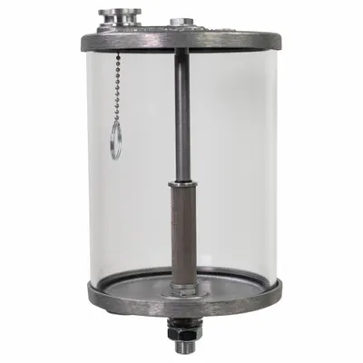 LDI INDUSTRIES R100 Series Gravity Feed Oil Reservoir, Aluminum, UNF, R112-08F - Lubrication