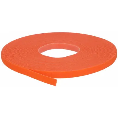 VELCRO BRAND Hook-and-Loop Cable Tie Roll: 75 ft Lg, 0.5 in Wd, 50 lb Tensile Strength - Cut to Length Hook-and-Loop Cable Tie Rolls