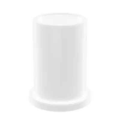 OILITE Flanged Sleeve Bearing: Acetal, 1/2 in Bore, 5/8 in OD, 1 in Overall Lg - Wet-Environment Plastic Flanged Sleeve Bearings