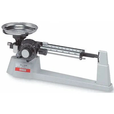 OHAUS Mechanical Beam Bench Scale: 1 3/10 lb Wt Capacity - Imperial - Balance Beam Bench Scales