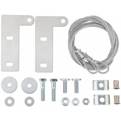 Dayton Hinge Kit: 30 in Square Base, For Roof Mount Mount - Maintenance Access Kits