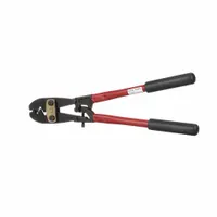 KLEIN TOOLS Crimper: Battery Lugs/Compression Lugs, 19 1/2 in Overall Lg, 2006, Manual, Plastic
