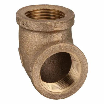 OEM APPROVED VENDOR 1 in x 1 in Class 125 Brass Coupling, 200 psi - Threaded Low-Pressure Pipe Fittings for Potable Water