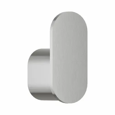 BRADLEY Robe Hook: 2 3/4 in x 1 1/4 in x 1 3/4 in, Stainless Steel, Satin - Bathroom Hooks