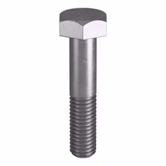 Structural bolt made of steel, Grade B7, plain finish. Thread size 1/2"-13, length 2-1/2 in, grip size 1-1/4 in. Meets ASTM A193 material quality standards. Supplied in a 10-pack, nut not included. Commonly used in high-pressure and high-temperature applications such as flanged connections, pressure vessels, and heavy machinery.