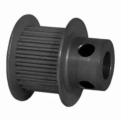 Dayton Timing Pulley: Modified Curvilinear, Fixed, For GT Timing Belt Section - GT Section Fixed-Bore Timing Pulleys with Hub