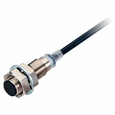 OMRON Inductive Cylindrical Proximity Sensor: Built-in Connector, Unshielded - Cylindrical Sensors with Built-in Connectors
