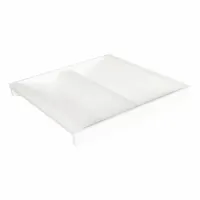 SYLVANIA Troffer Fixture: 2 ft Lg, 2 ft Wd, 2,500 lm_3,125 lm_3,750 lm, 4000K, 30 W, 120V AC (MPN VOLUME5AS/030UNVD840/22U/WH)