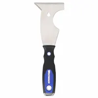 WESTWARD Painters Tool: Stainless Steel, 3 in Blade Wd, 4 1/4 in Blade Lg, Hdl. Mat. Plastic