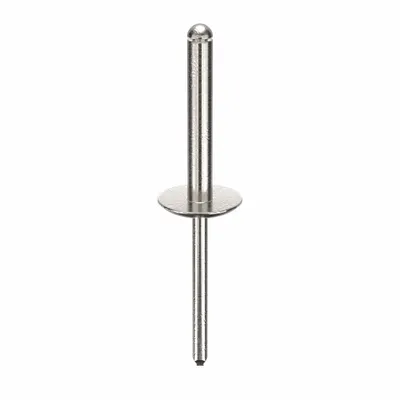 OEM Large Flange Blind Rivet, 0.188" Dia, 2 13/24" L, PK250 - Large Flange Blind Rivets