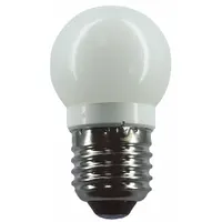 APPROVED VENDOR Compact LED Bulb: Medium Screw (E26), LED, (G) Globe, G12, 2.5 W Watt, 3000K (MPN LM40F1WE26-WW)