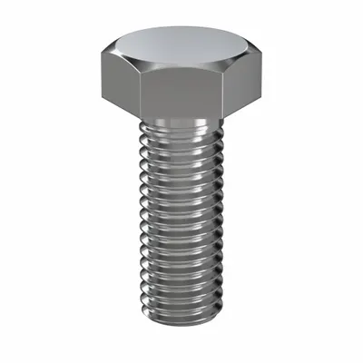 LINDSTROM Hex Head Cap Screw: Stainless Steel, 316, Plain, M8, Metric, 22 mm lg, Fully Threaded - 316 Stainless Steel Hex Head Cap Screws