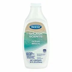 This 16 oz essential oil fragrance delivers an Ocean Breeze scent for use in compatible humidifiers. It is formulated to add a fresh aroma to indoor air in commercial or industrial spaces such as offices or light manufacturing areas.