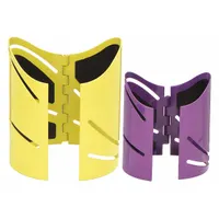 PIPE-PRO Metal Cutting Guide Set: 45°_22.5°_90° Cutting Angle, 3 1/2 in_4 1/2 in Guide Dia (MPN MEKIT-LG)