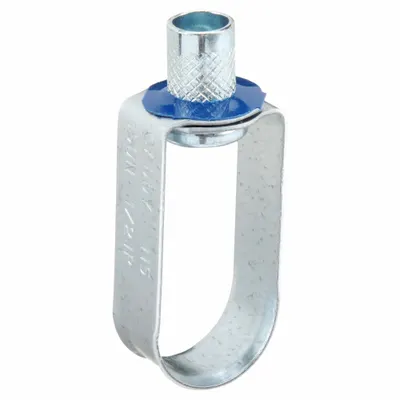 NVENT CADDY Loop Hanger: Pre-Galvanized Steel, For 1/2 in Pipe, For 3/8 in Threaded Rod - Standard Loop Hangers for Tube & Pipe