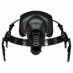 Adapter for integrating a Versaflo powered air-purifying respirator (PAPR) with a hard hat. Provides a secure mounting point for the PAPR system, enabling respiratory protection in environments requiring head impact protection.