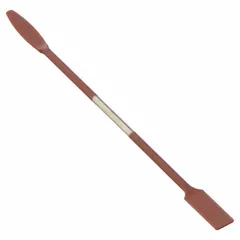 Approved Vendor Micro Spatula, 7 1/2 in, FEP-Coated 304 Stainless Steel, Silver