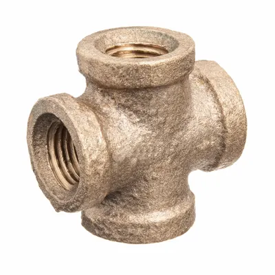 OEM APPROVED VENDOR Metal Pipe Cross - Threaded Low-Pressure Pipe Fittings for Potable Water