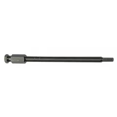 Standard-length hex impact bit with 1/2 in hex head, imperial size. Impact-rated for use with impact drivers in driving hex-head fasteners. Sold in a 5-pack.