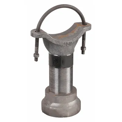 ANVIL Pipe Saddle: For 6 in Pipe, 3,800 lb Load Capacity - Support Stanchions for Tube & Pipe