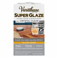 VARATHANE Finish: Finish, Interior, 32 fl oz Container Size, Crystal Clear, Super Glaze (MPN 241352)