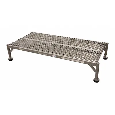 COTTERMAN Work Platform: 10 in Platform Ht - Max, 48 in Platform Wd, 19 in Platform Dp - Adjustable-Height Single-Step Platforms