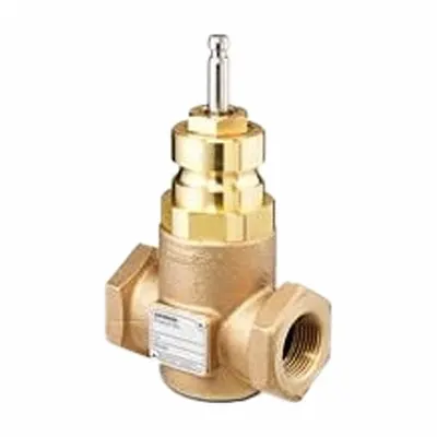 Siemens Hydronic Globe Valve: 2-Way, 40 CV Flow, 2 in Female NPT, Stainless Steel Body - 2-Way NPT Connection Globe Valves