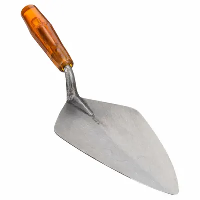 KRAFT TOOL London Trowel: Blade Material Carbon Steel, Blade Shape London - London Brick Trowels