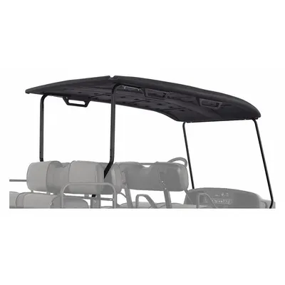 CUSHMAN Black Sun Top Kit, 80": 82 in Overall Lg (MPN 607305) - Personnel & Utility Vehicle Accessories