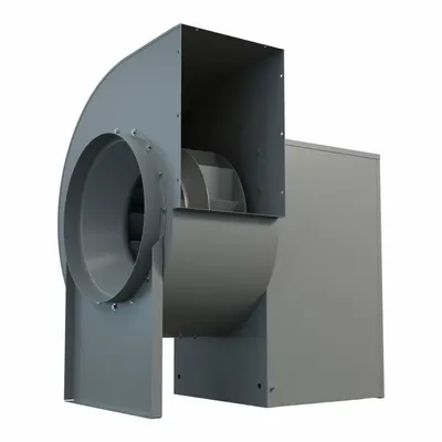 CANARM Blower: 15 in Wheel Dia, Belt Drive, Includes Drive Pack, 4,959 cfm, 5 hp - Belt-Drive Blowers with Drive