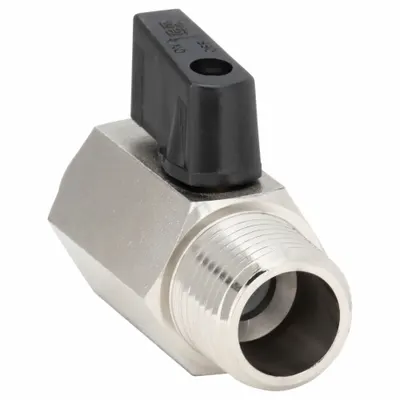 OEM Manual Two-Way Ball Valve: 1/2 in - Mini Brass Ball Valves