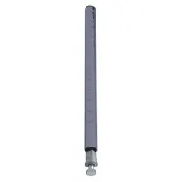 QUANTUM Shelving Post: 86 in x 1 in, Steel, Quick-Adjust, Gray, 1 Posts (MPN P86GY)