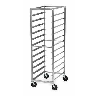 LAKESIDE Pan and Tray Rack: 12 Slots, 5 in Betw Shelves, 400 lb Capac, 21 in Wd - Standard-Duty End-Loading Sheet Pan Racks