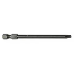 Impact-rated Torx-Plus® bit with T10 size and hex shank, made from S2 steel. Suitable for high-torque fastening on Torx-Plus® fasteners in industrial assembly and maintenance. Sold in a 5-pack.