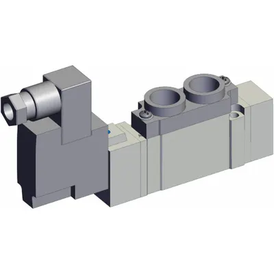 SMC SY7120-5DZ-02T-Q SY7000 Series Single Solenoid - SMC SY Series Directional Control Valves