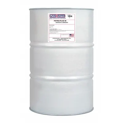 PETROCHEM Compressor Oil: 55 gal, Drum, 15 SAE Grade, 46 ISO Viscosity Grade - Air Compressor Oils