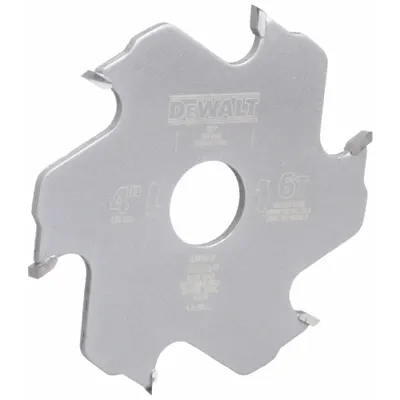 DEWALT Joiner Blade: 4 in Blade Dia, 5/8 in Arbor Size - Blades for Joiners