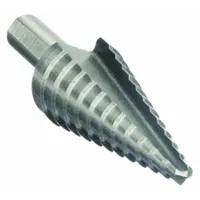 APPROVED VENDOR Step Drill Bit: 3/16" to 7/8", HSS, Hex Shank (MPN 19N127)
