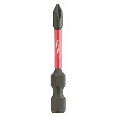 Set of 25 #1 Phillips (PH1) impact bits with standard hex shank, made from alloy steel. Designed for use with impact drivers in fastening applications requiring high torque. Imperial size.