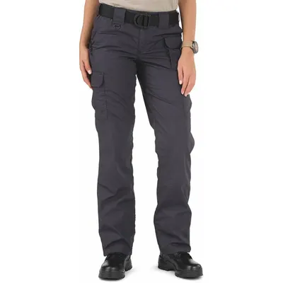 5.11 TACTICAL Tactical Pants: Size S, Charcoal, Fits 34 in Waist, 34 in Inseam - Women's Tactical Cargo Pants