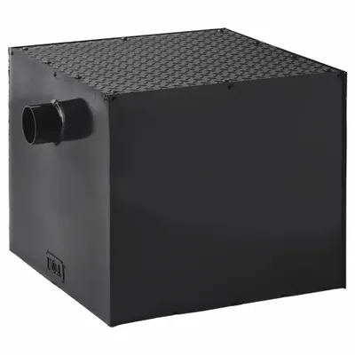 SMITH LIGHT COMMERCIAL Grease Interceptor, 35 gpm, 3 in, Flush - Grease Interceptors