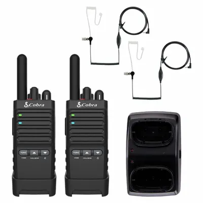 COBRA Two Way Radio: PX-Business Series Series, FRS, Analog, 2 W, 22 Channels - FRS & GMRS Personal Radios
